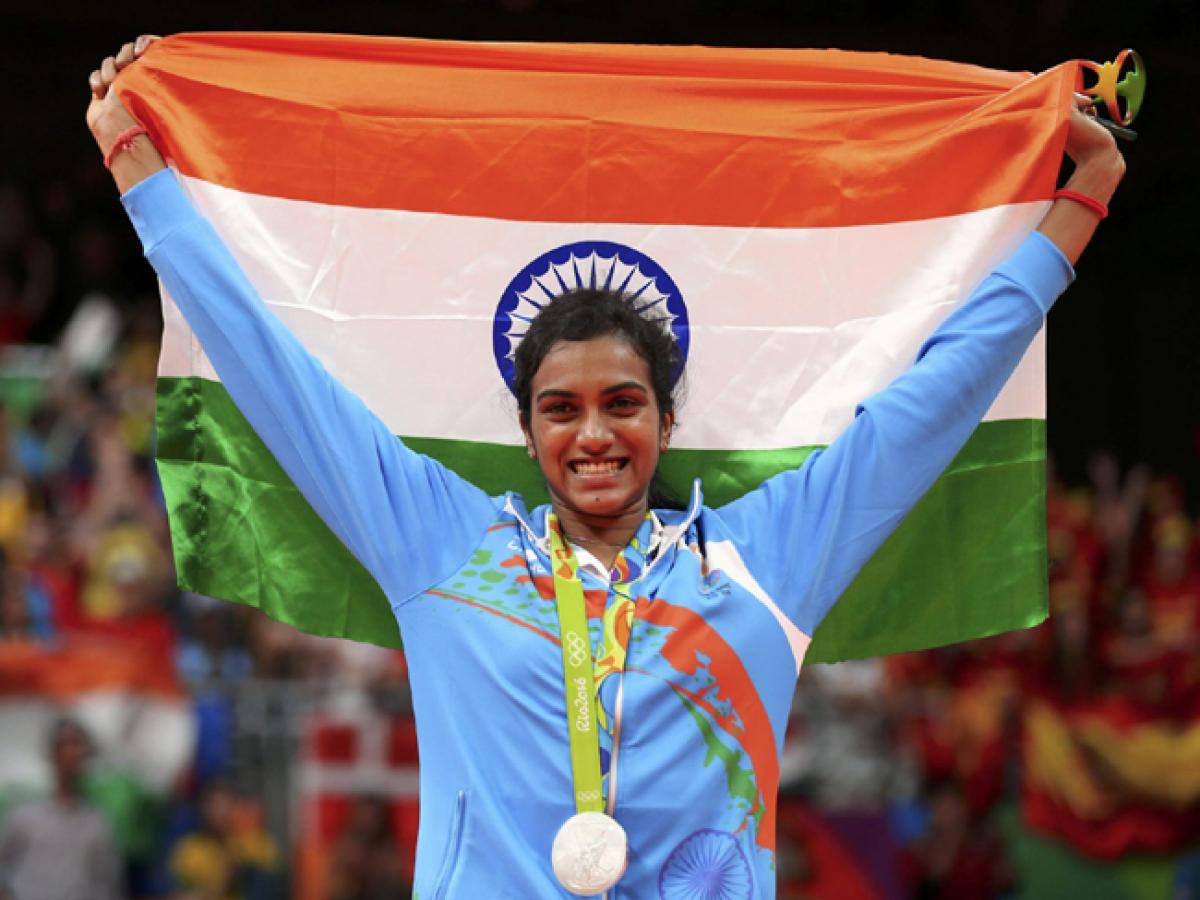 Grand scale welcome awaits PV Sindhu in Hyderabad